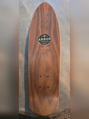 Arbor Foundation 1995 Series Wooden Skate Deck - Brown 27x7.5 Inch
